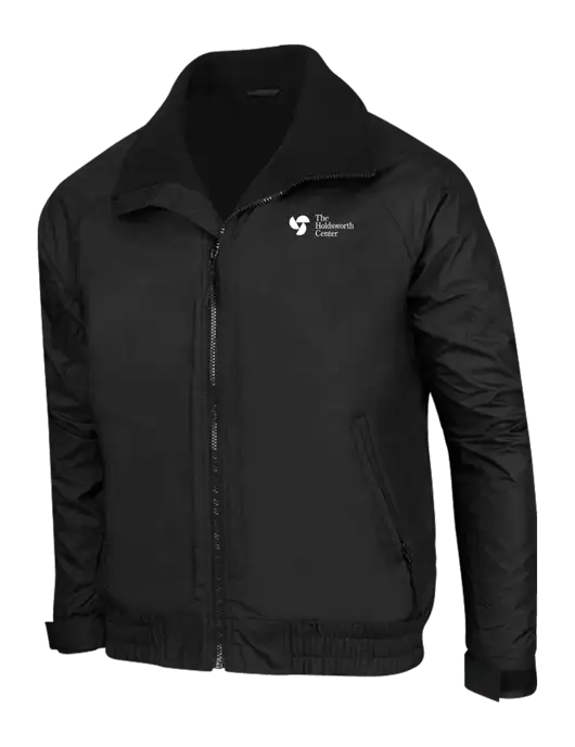 True Black/True Black Classic Competitor Jacket w/Holdsworth Center Logo