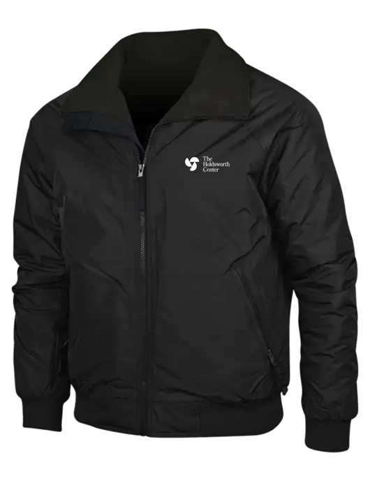 True Black/True Black Classic Challenger Jacket w/Holdsworth Center Logo