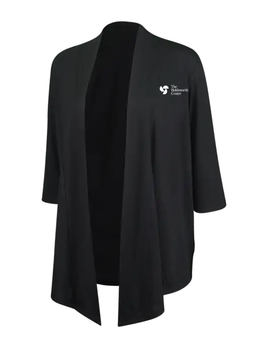 Black Womens Concept Shrug w/Holdsworth Center Logo