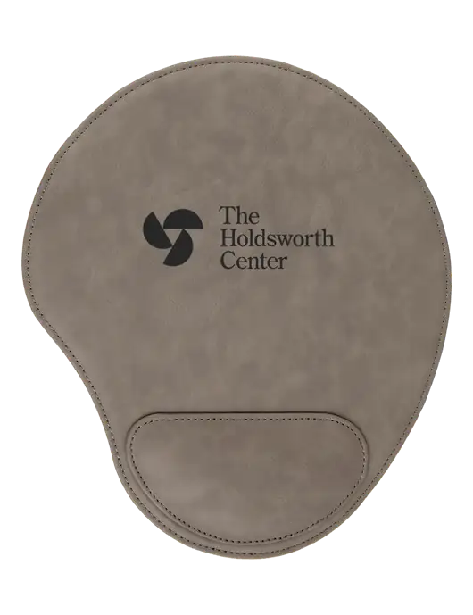 Gray Leatherette Mouse Pad w/Holdsworth Center Logo