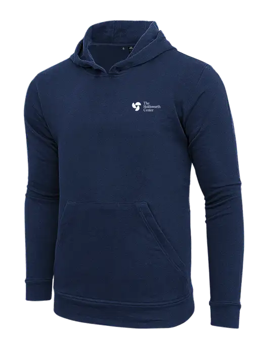 Adidas Navy Fleece Hooded Sweatshirt w/Holdsworth Center Logo