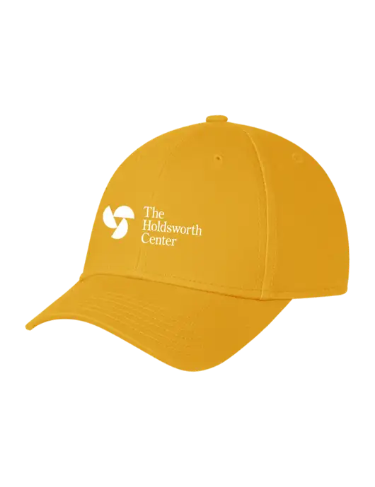 Yellow Gold Structured Cap Hook & Loop w/Holdsworth Center Logo