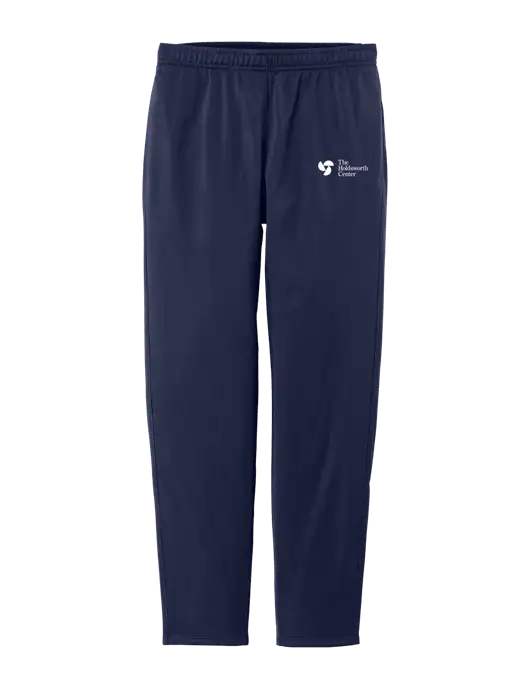 Womens Tricot Navy Track Jogger w/Holdsworth Center Logo