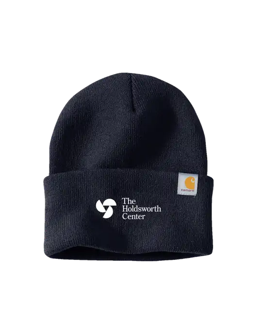 Carhartt Navy Watch Cap 2.0 w/Holdsworth Center Logo