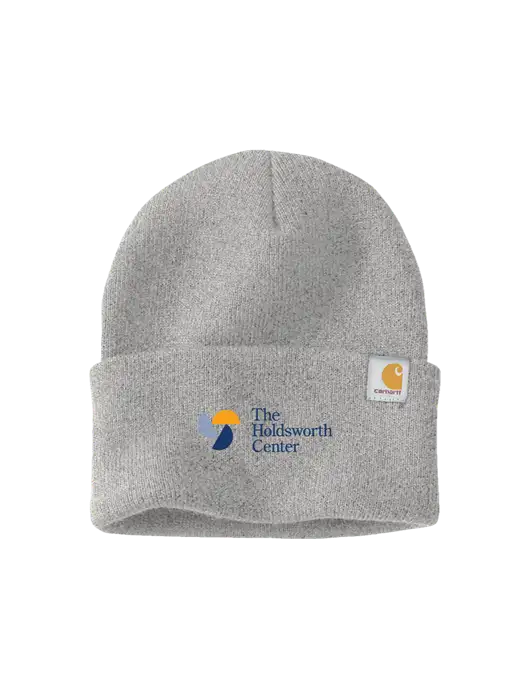 Carhartt Light Grey Heather Watch Cap 2.0 w/Holdsworth Center Logo