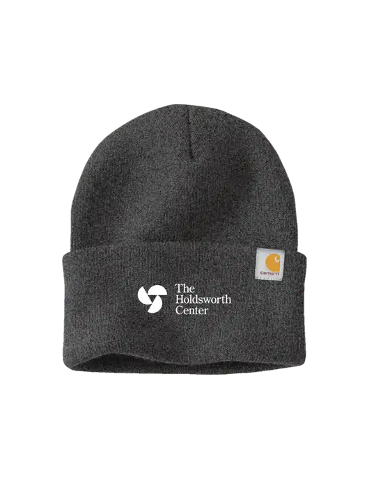 Carhartt Dark Grey Watch Cap 2.0 w/Holdsworth Center Logo