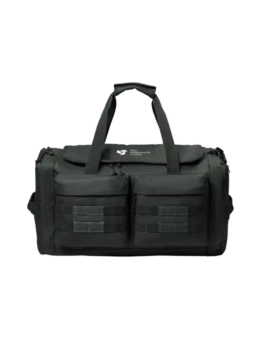 CornerStone Charcoal Grey Tactical Duffel w/Holdsworth Center Logo