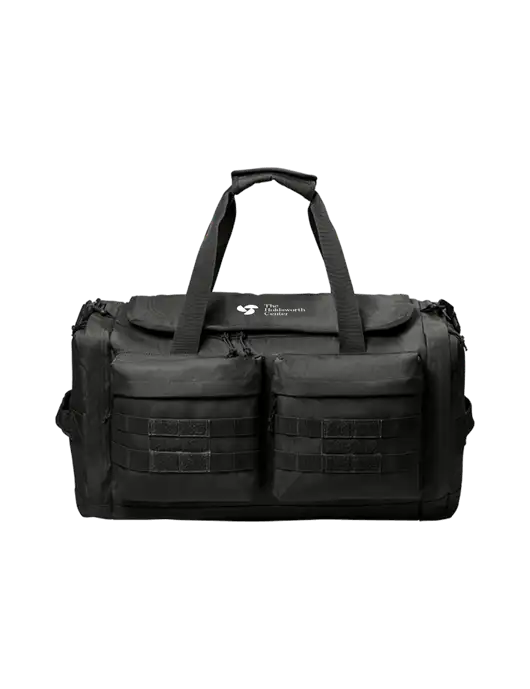 CornerStone Black Tactical Duffel w/Holdsworth Center Logo