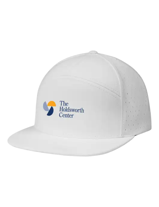 Richardson White Cannon Cap w/Holdsworth Center Logo