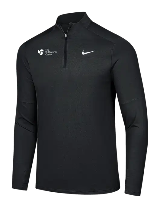 Nike Black Dri-FIT Element 1/2-Zip Pullover w/Holdsworth Center Logo