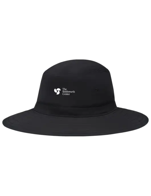 Black Booney Sun Hat w/Holdsworth Center Logo