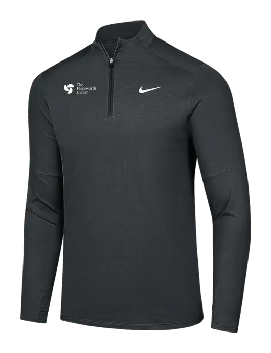 Nike Dark Grey Dri-FIT Element 1/2-Zip Pullover w/Holdsworth Center Logo