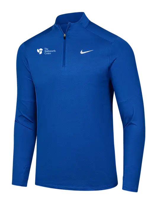 Nike Royal Dri-FIT Element 1/2-Zip Pullover w/Holdsworth Center Logo