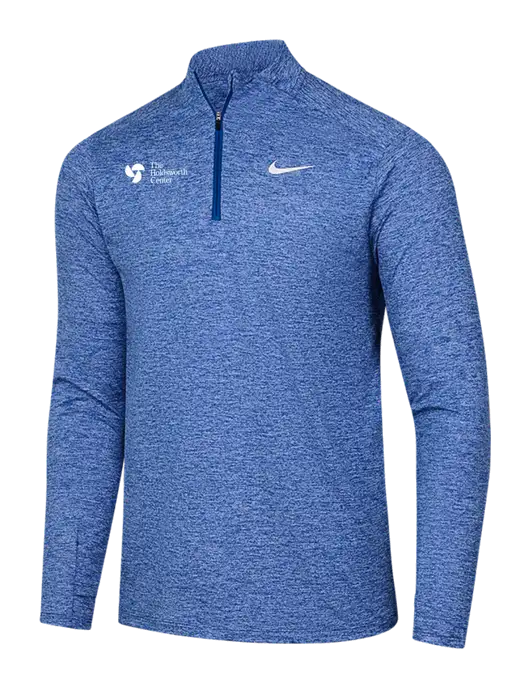 Nike Royal Heather Dri-FIT Element 1/2-Zip Pullover w/Holdsworth Center Logo