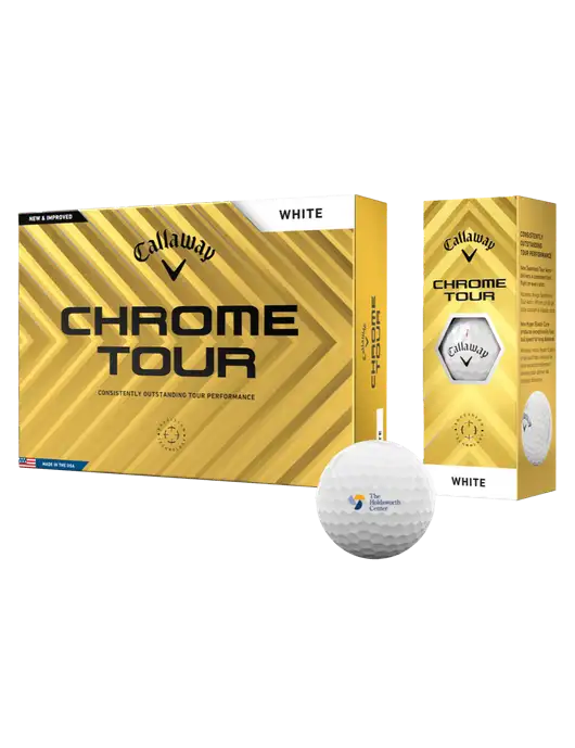 Callaway Chrome Tour Golf Balls 12/pkg w/Holdsworth Center Logo