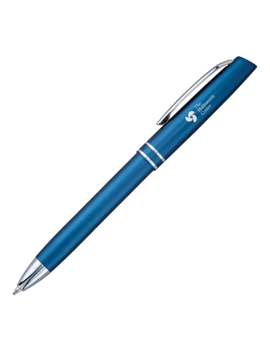 Blue Anguilla Black Ink Pen w/Holdsworth Center Logo