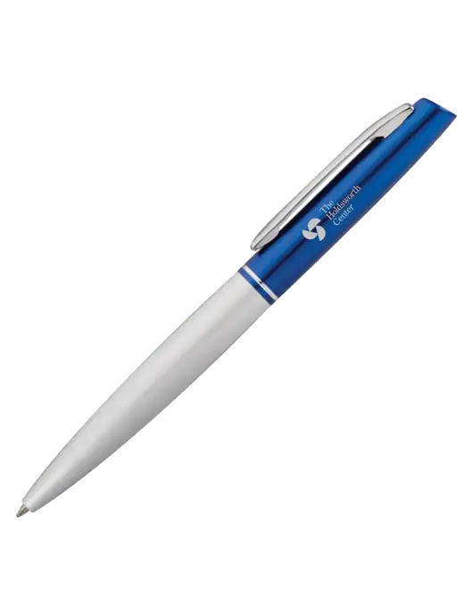 Hamlin Blue Ballpoint - Blue Ink w/Holdsworth Center Logo