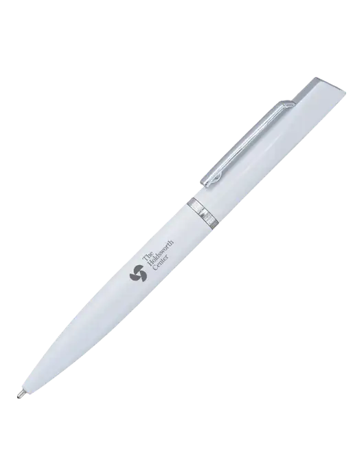 Santos White Pen - Black Ink w/Holdsworth Center Logo