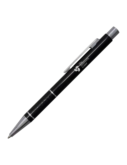 St George Black Pen - Blue Ink w/Holdsworth Center Logo