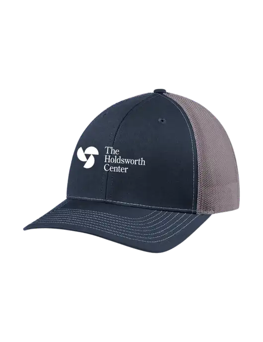 Richardson Adjustable Snapback Original 112 Trucker Cap Navy w/Charcoal Mesh w/Holdsworth Center Logo