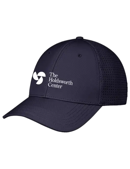 Navy Performance Stretchable Cap Hook & Loop w/Holdsworth Center Logo