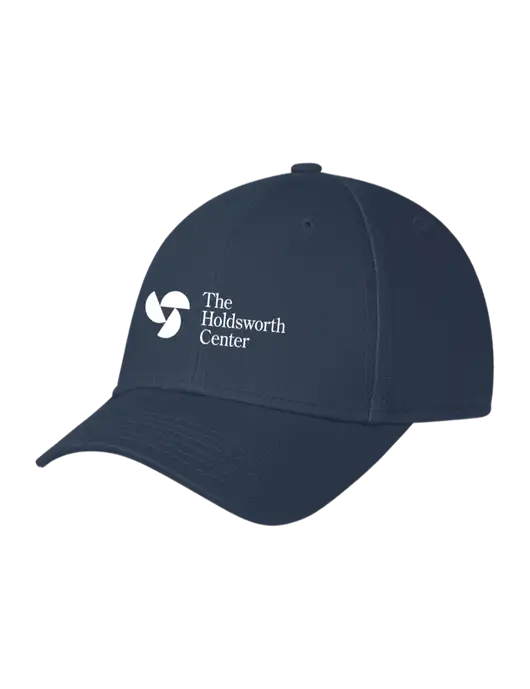 Navy Structured Cap Hook & Loop w/Holdsworth Center Logo