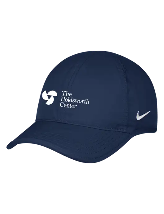 Nike Navy Featherlight Cap w/Holdsworth Center Logo