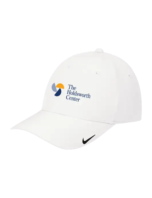 Nike White Dri-FIT Legacy Cap w/Holdsworth Center Logo