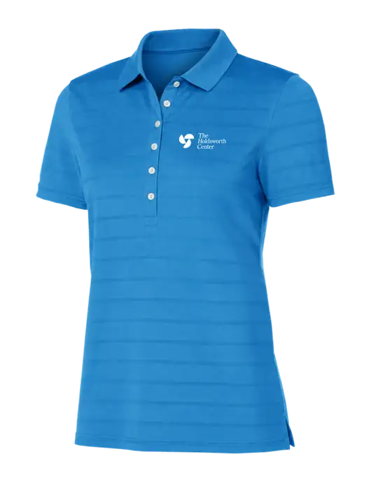 Callaway Womens Royal Blue Ventilated Polo w/Holdsworth Center Logo