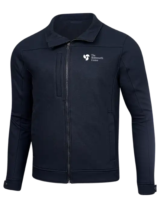 Cornerstone Navy Duck Bonded Soft Shell Jacket w/Holdsworth Center Logo