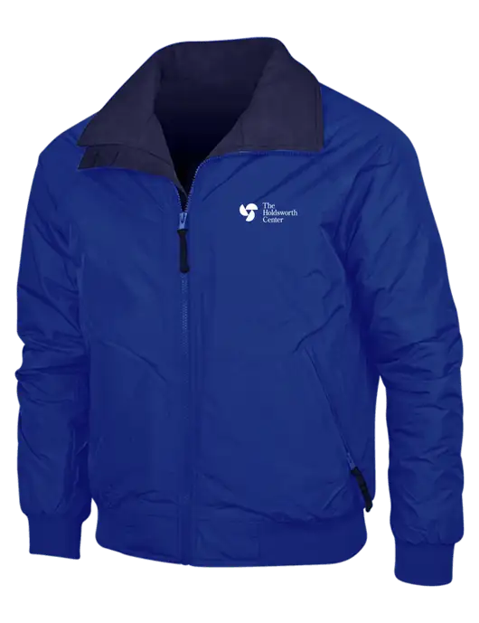 Dark Royal/Navy Classic Challenger Jacket w/Holdsworth Center Logo