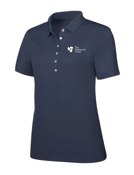 Callaway Womens Ottoman Navy Polo w/Holdsworth Center Logo