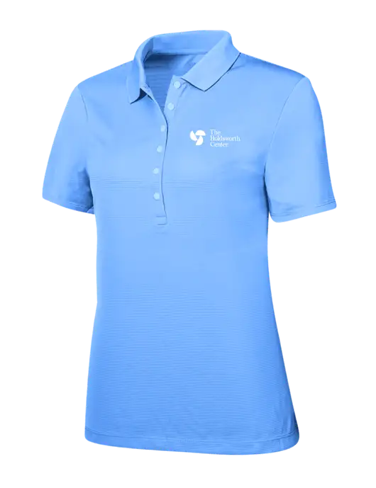 Callaway Womens Ottoman Light Blue Polo w/Holdsworth Center Logo