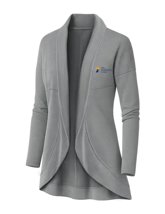 OGIO Light Grey Heather Womens Luuma Cocoon Fleece w/Holdsworth Center Logo