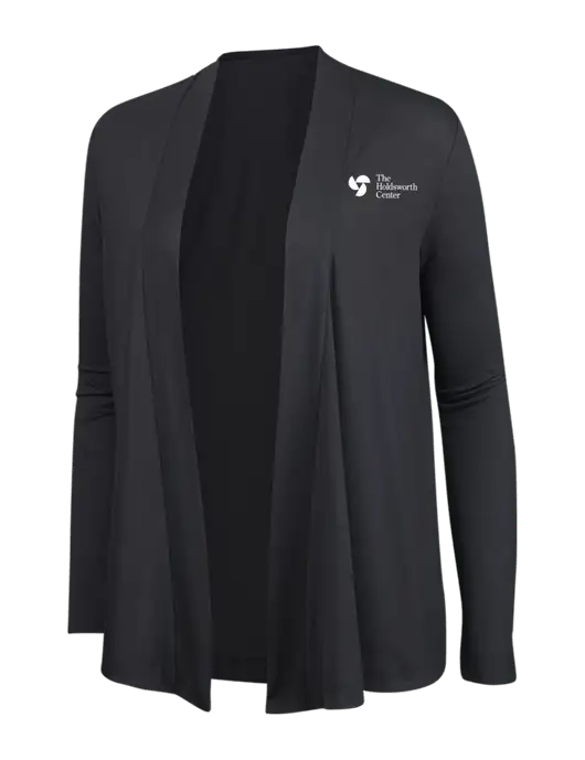Smoke Grey Womens Concept Cardigan w/Holdsworth Center Logo