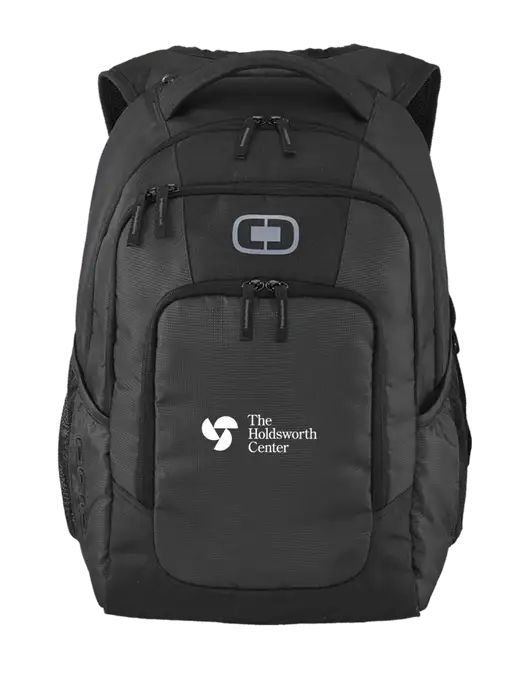 OGIO Diesel Grey Logan Laptop Backpack
 w/Holdsworth Center Logo
