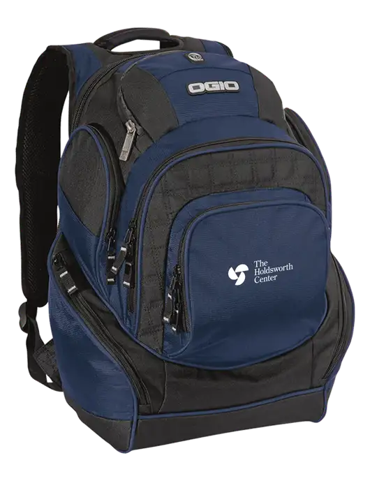 OGIO Navy Mastermind Pack w/Holdsworth Center Logo