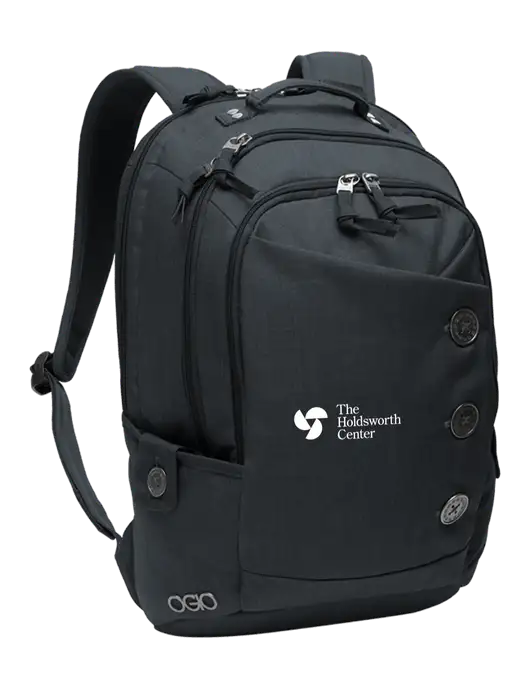 OGIO Storm Grey Ladies Melrose Pack w/Holdsworth Center Logo