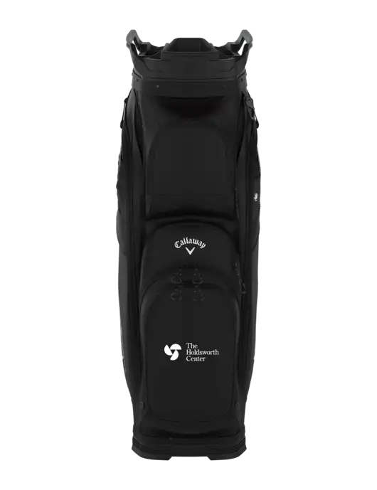 Callaway Org 14 Black Golf Bag  w/Holdsworth Center Logo